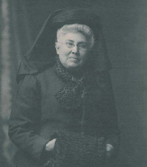 Mrs. William Morrow, Vice President of the Board of Directors, The Old Woman's Home, circa 1900 