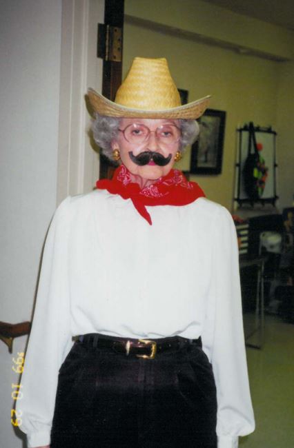 Halloween Party The West End Home For Ladies, 2818 Vanderbilt Place, October 1999 Mrs. Shelley Childress Cabell Blitch (1920-2012)