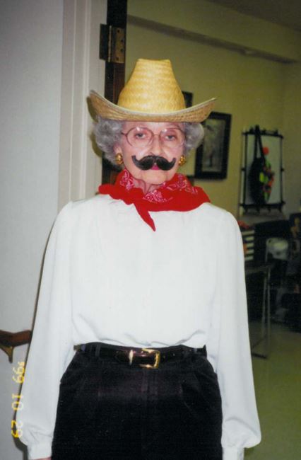 Halloween Party The West End Home For Ladies, 2818 Vanderbilt Place, October 1999 Mrs. Shelley Childress Cabell Blitch (1920-2012) 